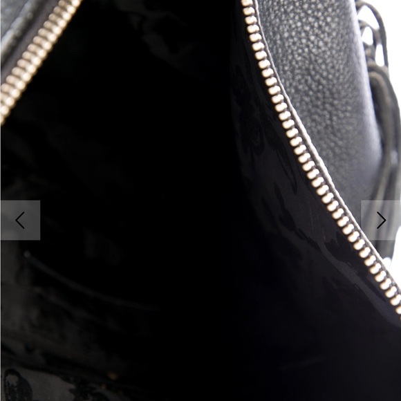 Rebecca Minkoff Black Fringe Leather Backpack - Picture 3 of 7